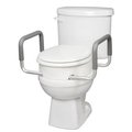 Carex Health Brands Carex Health Brands B31600 Toilet Seat Elevator W Arms Elongated FGB31600 0000